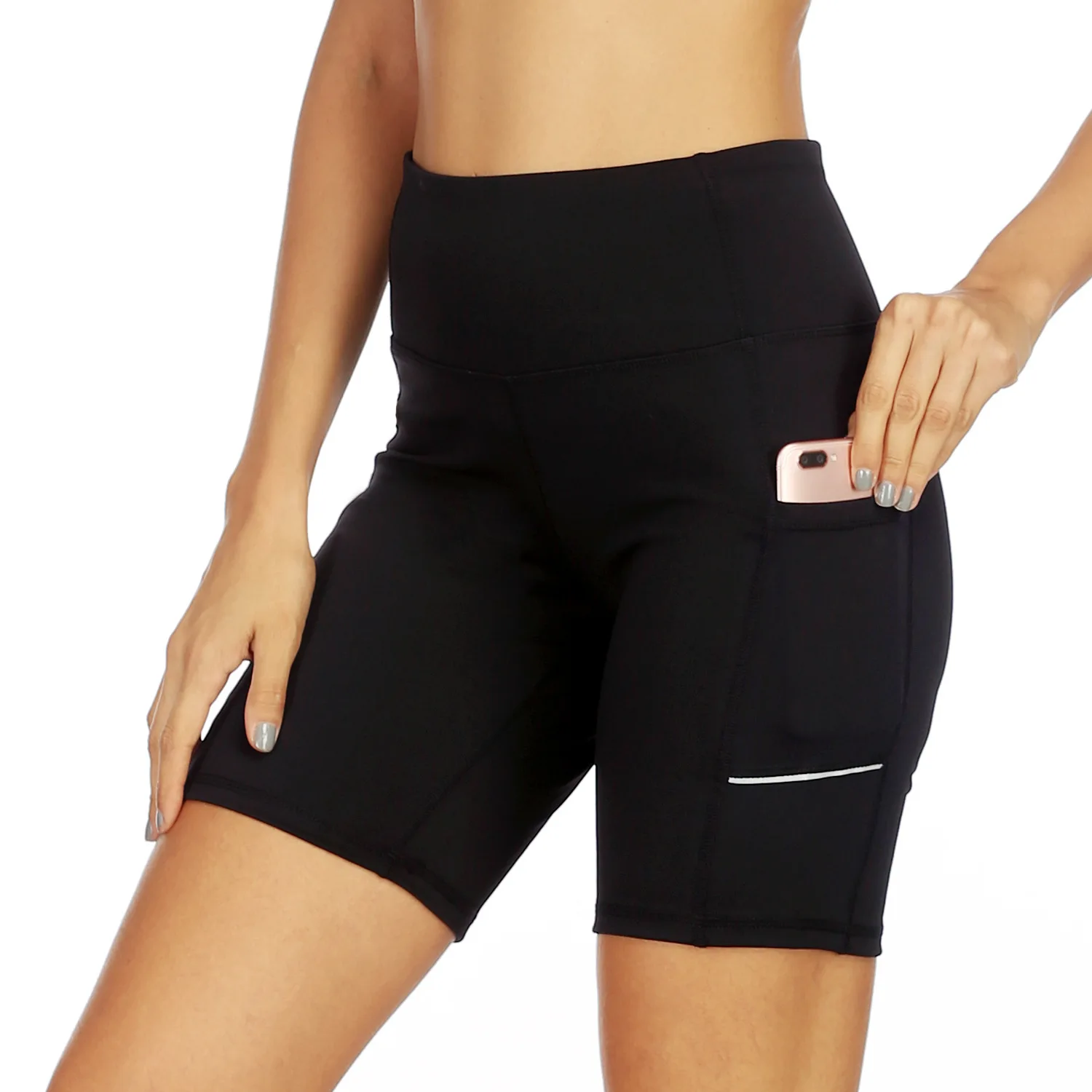 Summer Women's Sports Shorts Breathable Leggings High Waist Yoga Knee Protector Short Stretch Fitness Yoga Clothing with Pocket
Summer Women's Sports Shorts Breathable Leggings High Waist Yoga Knee Protector Short Stretch Fitness Yoga Clothing with Pocket