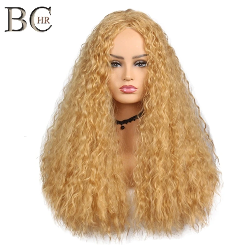 BCHR Hair Afro Kinky Curly Synthetic Wigs For Black Women Wig 26"Inch 2"Colors Available Blonde and Black Color Wigs
BCHR Hair Afro Kinky Curly Synthetic Wigs For Black Women Wig 26"Inch 2"Colors Available Blonde and Black Color Wigs
