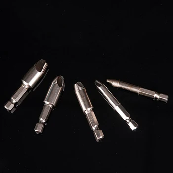 5pcs/Lot 1/4 Hex Shank HSS Damaged Screw Remover Broken Breakage Head Stripped Bolt Extractor Countersink Drill Bit Set P10
5pcs/Lot 1/4 Hex Shank HSS Damaged Screw Remover Broken Breakage Head Stripped Bolt Extractor Countersink Drill Bit Set P10