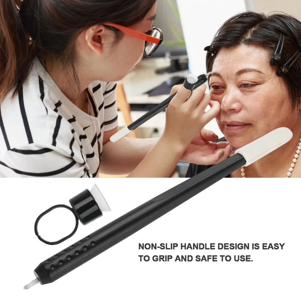 Disposable Microblading Pen Manual Eyebrow Pencil Semi Permanent Embroidery Stencil Pen 18U with Pigment Ring Cup Tattoo Make up
Disposable Microblading Pen Manual Eyebrow Pencil Semi Permanent Embroidery Stencil Pen 18U with Pigment Ring Cup Tattoo Make up