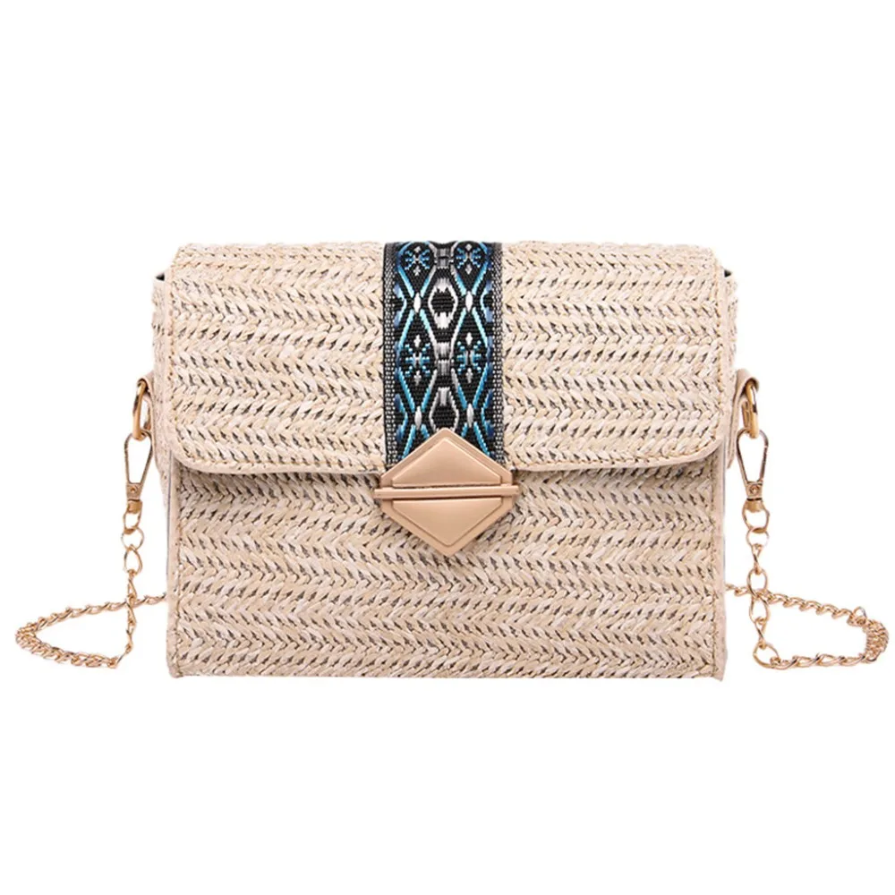 Summer Beach Handbags Women Messenger Bags Square Straw Hand Woven Ladies Crossbody Bag Shoulder Rattan Bags bolsa feminina
Summer Beach Handbags Women Messenger Bags Square Straw Hand Woven Ladies Crossbody Bag Shoulder Rattan Bags bolsa feminina