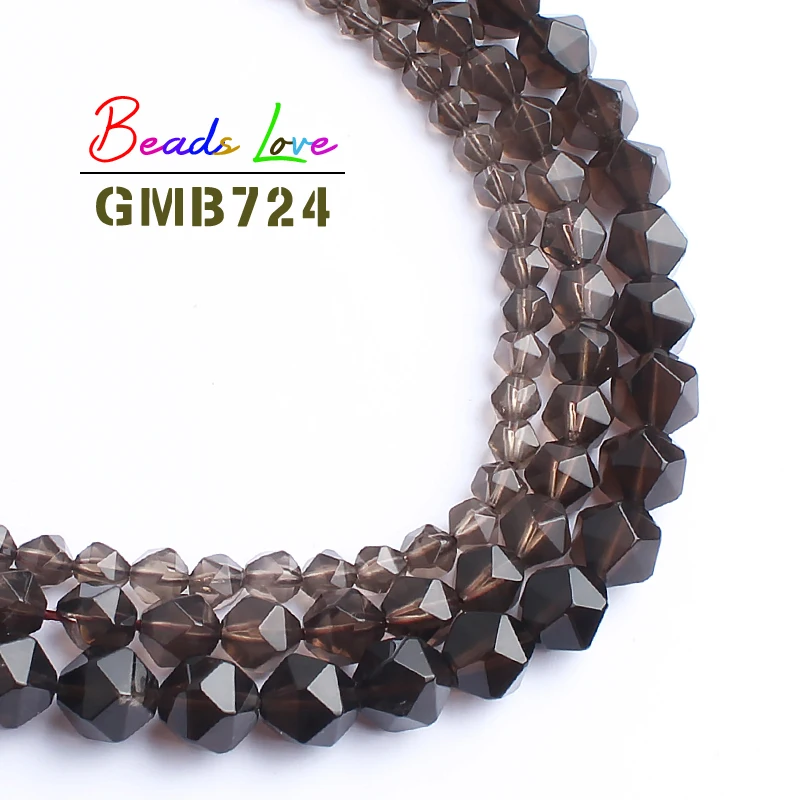 Natural Stone Beads Faceted Smoky Quartzs Loose Beads For Jewelry Making 6/8/10mm Spacer Beads Diy EDC Prayer Beads
Natural Stone Beads Faceted Smoky Quartzs Loose Beads For Jewelry Making 6/8/10mm Spacer Beads Diy EDC Prayer Beads