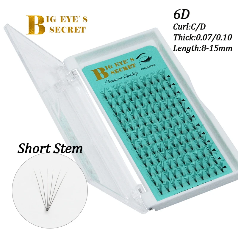 Big eye's secret 2 trays Short Stem Lashes 5D Premade Fan false eyelashes Volume Lashes Eyelash Extension supplies
Big eye's secret 2 trays Short Stem Lashes 5D Premade Fan false eyelashes Volume Lashes Eyelash Extension supplies