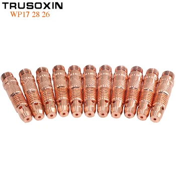 7Pcs Welding Tools Accessories TIG Inverter DC Welding Machine Welder Equipment 1.6/2.0/2.4/3.0/3.2MM TIG Tungsten Collet body
7Pcs Welding Tools Accessories TIG Inverter DC Welding Machine Welder Equipment 1.6/2.0/2.4/3.0/3.2MM TIG Tungsten Collet body