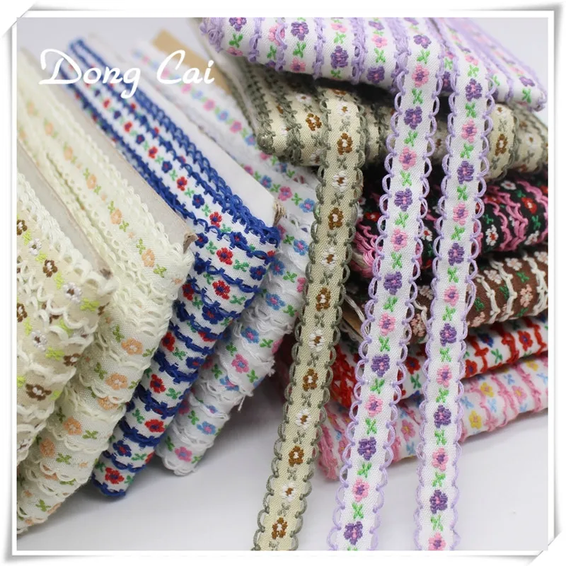 20yards/lot 1.2CM 12MM Flower Embroidered woven Webbing Bags Headdress vase DIY Cosplay Garment Trimmings Wedding Ribbon
20yards/lot 1.2CM 12MM Flower Embroidered woven Webbing Bags Headdress vase DIY Cosplay Garment Trimmings Wedding Ribbon