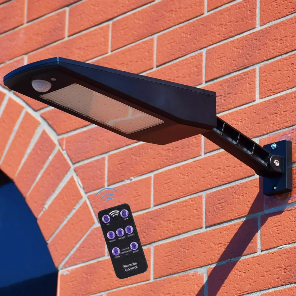 48 LED Solar Light Three Modes Black White Waterproof Outdoor Garden Wall Fence Lamp With rotate bracket remote control street
48 LED Solar Light Three Modes Black White Waterproof Outdoor Garden Wall Fence Lamp With rotate bracket remote control street