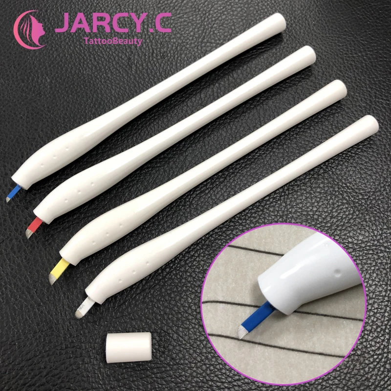 20pcs Disposable Manual Eyebrow Microblading Pen With Diameter 0.18mm 7CF/9CF/16U Needles Blade Manual Microblade Needle Tools
20pcs Disposable Manual Eyebrow Microblading Pen With Diameter 0.18mm 7CF/9CF/16U Needles Blade Manual Microblade Needle Tools