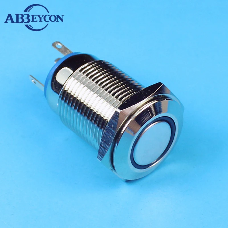 TY 1635F 16mm Flat round momentary ring lamp waterproof IP67 switch with LED light
TY 1635F 16mm Flat round momentary ring lamp waterproof IP67 switch with LED light