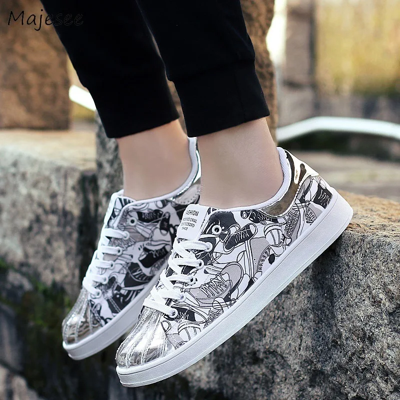 Vulcanize Shoes Women Summer Canvas Simple Hand-painted Lace-up Footwear Womens All-match Outdoor Students Chic Non-slip Female
Vulcanize Shoes Women Summer Canvas Simple Hand-painted Lace-up Footwear Womens All-match Outdoor Students Chic Non-slip Female