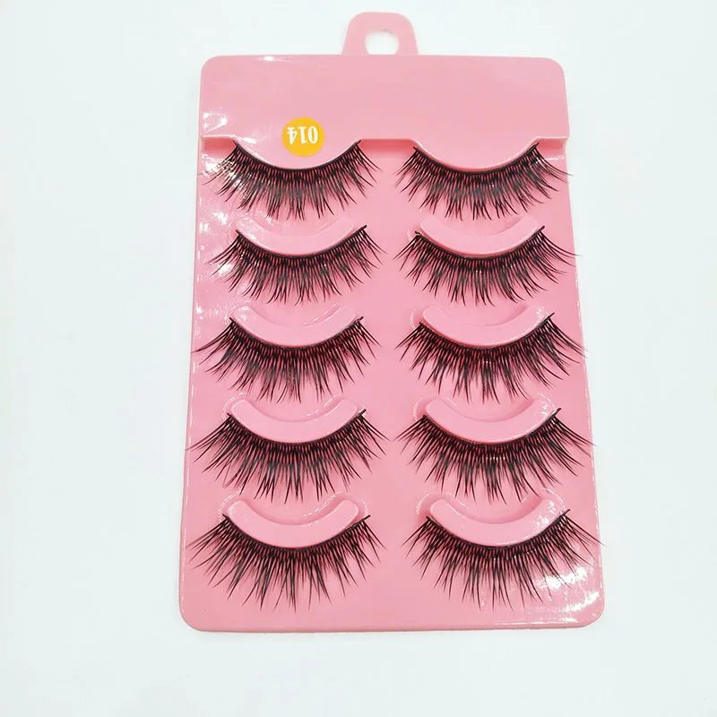 5 Pairs 3D Natural False Eyelashes Thick Crisscross fake lashes Eye Lashes Extension Eye Makeup Tools
5 Pairs 3D Natural False Eyelashes Thick Crisscross fake lashes Eye Lashes Extension Eye Makeup Tools
