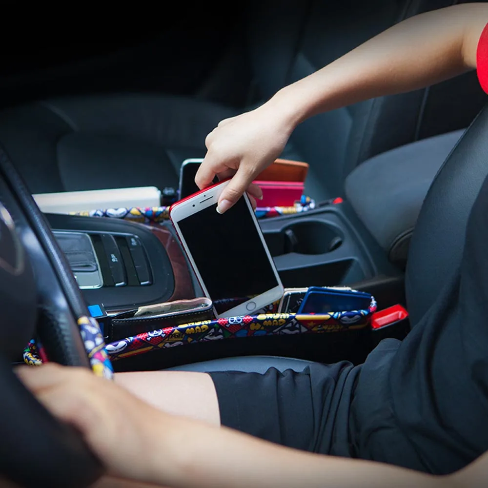 CHSKY Car-styling Seat Crevice Storage Box Car Organizer Seat Gap Auto Gap Pocket Stowing Tidying Storage Bags Case Accessories
CHSKY Car-styling Seat Crevice Storage Box Car Organizer Seat Gap Auto Gap Pocket Stowing Tidying Storage Bags Case Accessories