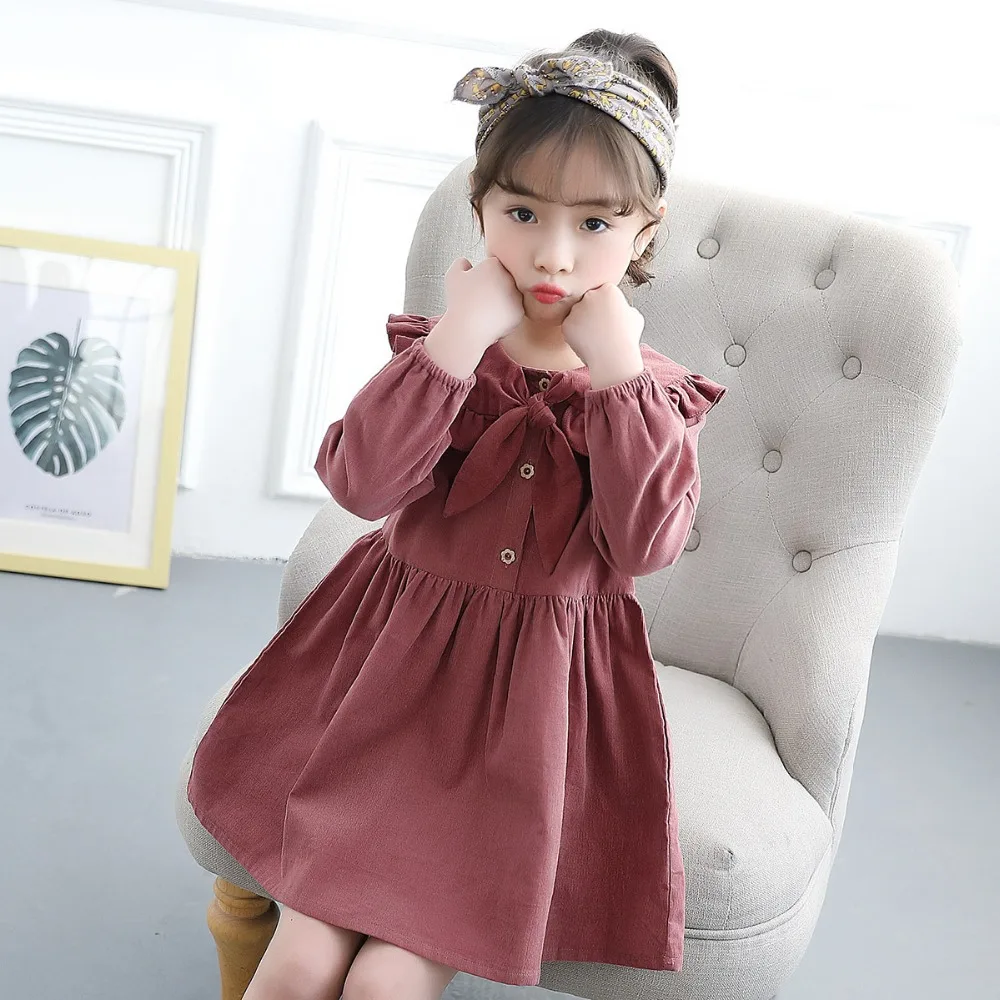 2018 New Autumn Baby Girls Dress Brand Cotton Bow Children Long Sleeve Dress Kids Beautiful Dress Toddler Princess Dress,#3351 
2018 New Autumn Baby Girls Dress Brand Cotton Bow Children Long Sleeve Dress Kids Beautiful Dress Toddler Princess Dress,#3351