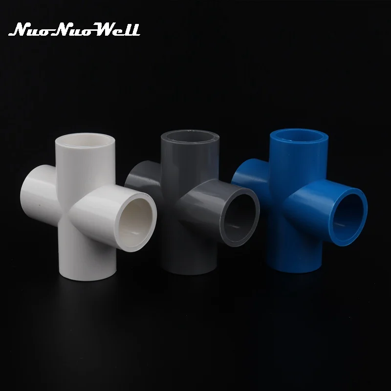 2PCS PVC 20mm 4 Way Connector 1/2" Cross Joints 20mm PVC Water Pipe Connector Aquarium Supplies Garden Irrigation Fittings
2PCS PVC 20mm 4 Way Connector 1/2" Cross Joints 20mm PVC Water Pipe Connector Aquarium Supplies Garden Irrigation Fittings