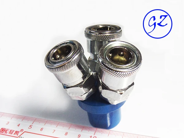 Free Shipping 1PcsC-type quick connector multi-pipe gas rowSMY 3 inserted trigeminal air distributor pipe joints Interface 1/4
Free Shipping 1PcsC-type quick connector multi-pipe gas rowSMY 3 inserted trigeminal air distributor pipe joints Interface 1/4