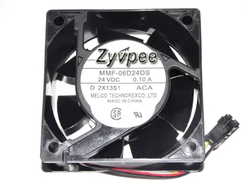 MMF-06D24DS-ACA 6025 60*25mm 24V 0.1A 3 Wires 3 Pins Case fan 6CM inverter ABB fanuc server cooler
MMF-06D24DS-ACA 6025 60*25mm 24V 0.1A 3 Wires 3 Pins Case fan 6CM inverter ABB fanuc server cooler