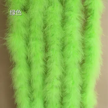 Factory Cheap sales 5pc apple green marabou Feather boa--25g-diameter 9-10cm 
Factory Cheap sales 5pc apple green marabou Feather boa--25g-diameter 9-10cm
