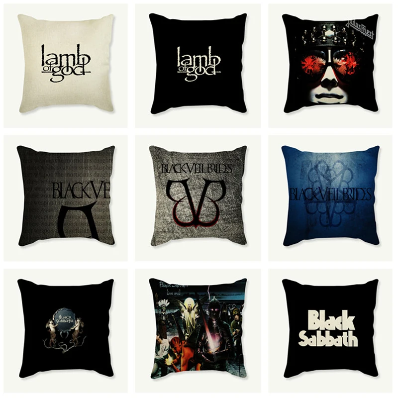 Hard Rock Black Sabbath Poster Decorative Cushion Cover Sofa Bed Home Decoration Festival Pillow Case Cushion Cover Pillowcase
Hard Rock Black Sabbath Poster Decorative Cushion Cover Sofa Bed Home Decoration Festival Pillow Case Cushion Cover Pillowcase