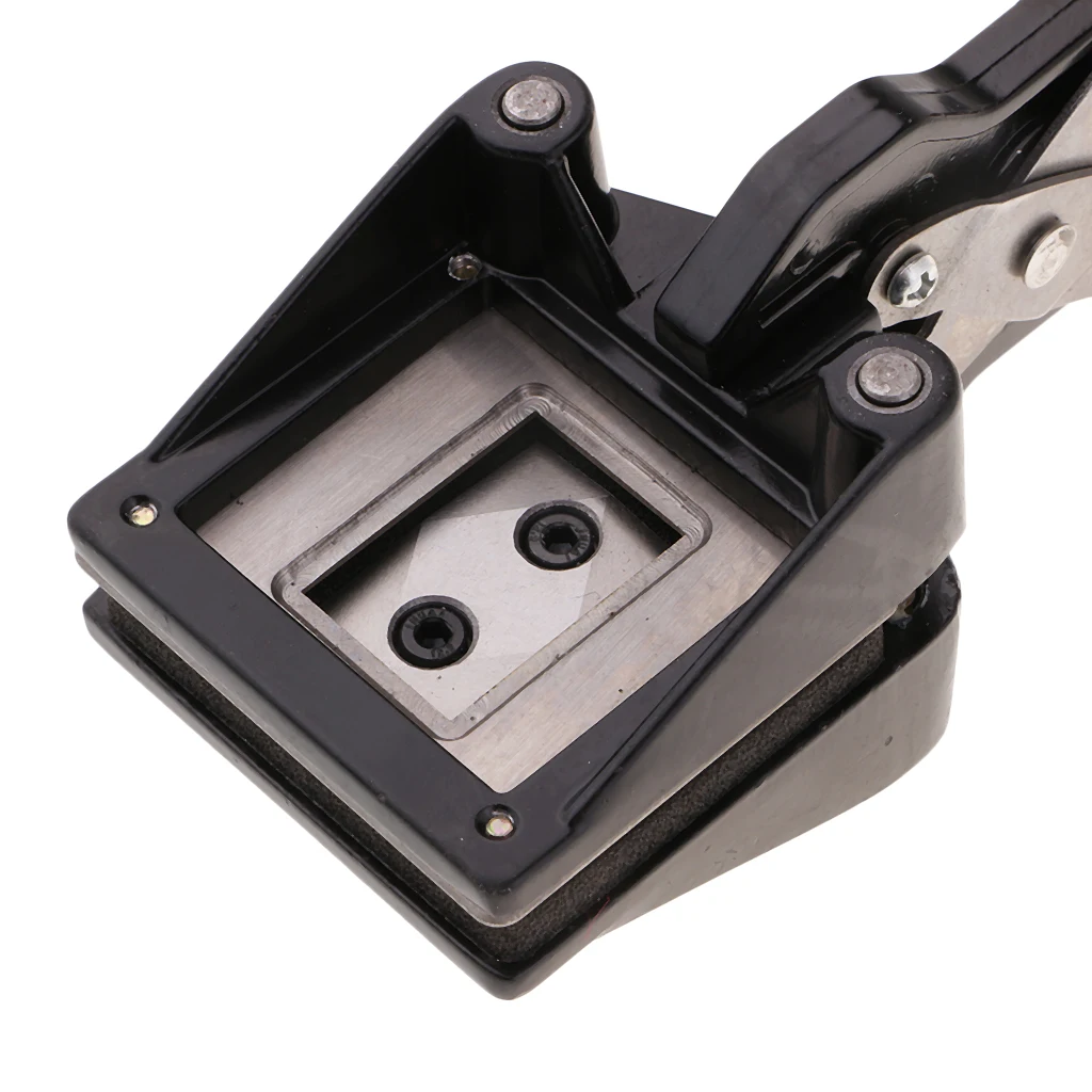 Steel Handheld Passport ID License Photo Picture Punch Cutter 22x32mm Right Corner Photo Punch Cutter Cutting Tools