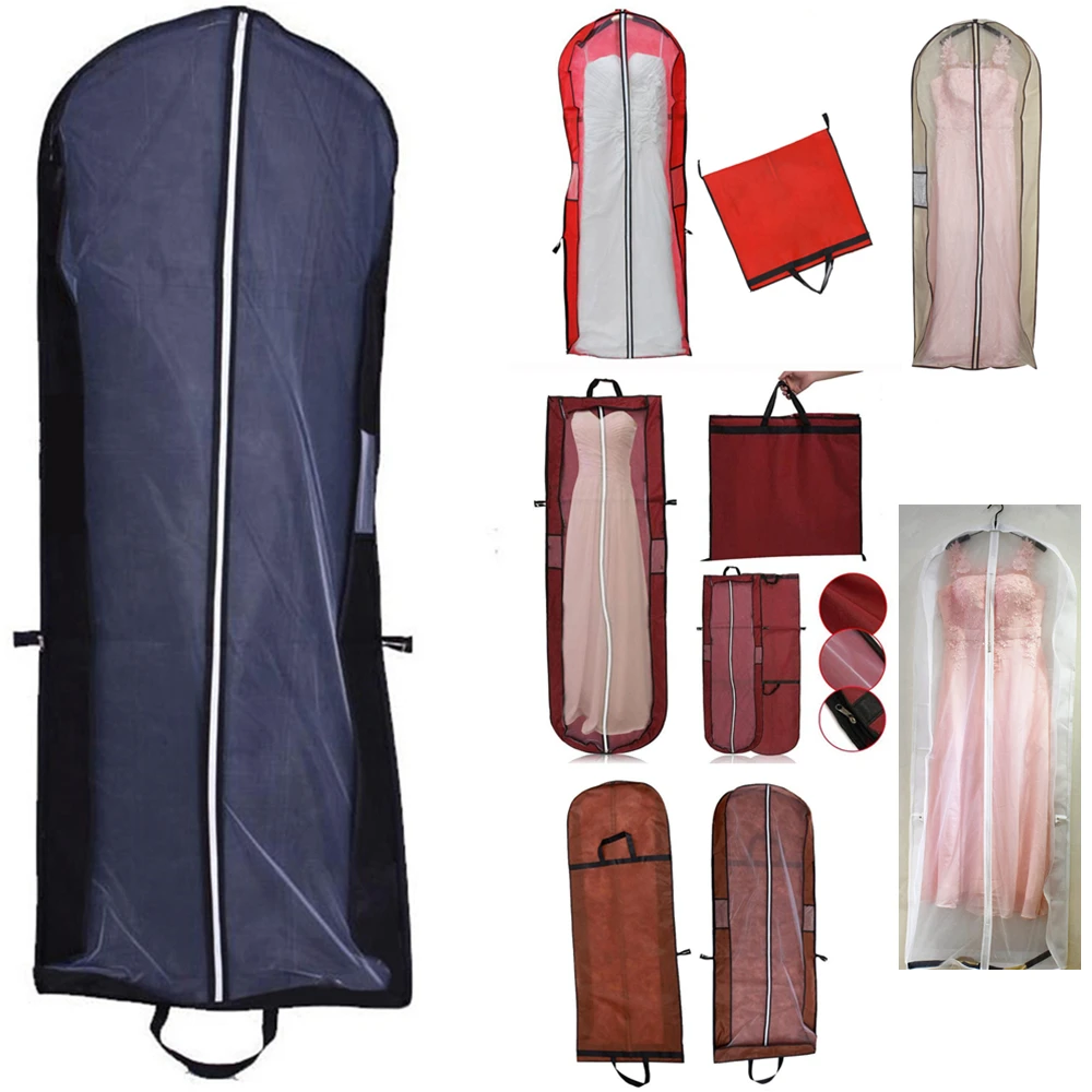 Large For Wedding Dress Dust Cover Zipper Gown Dustproof Cover Storage Bag Foldable Garment Clothes Case Protector Print Logo
Large For Wedding Dress Dust Cover Zipper Gown Dustproof Cover Storage Bag Foldable Garment Clothes Case Protector Print Logo