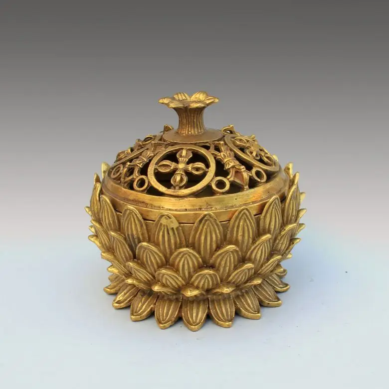 Copper incense burner decoration brass incense burner home decoration crafts gift jingangchu
Copper incense burner decoration brass incense burner home decoration crafts gift jingangchu