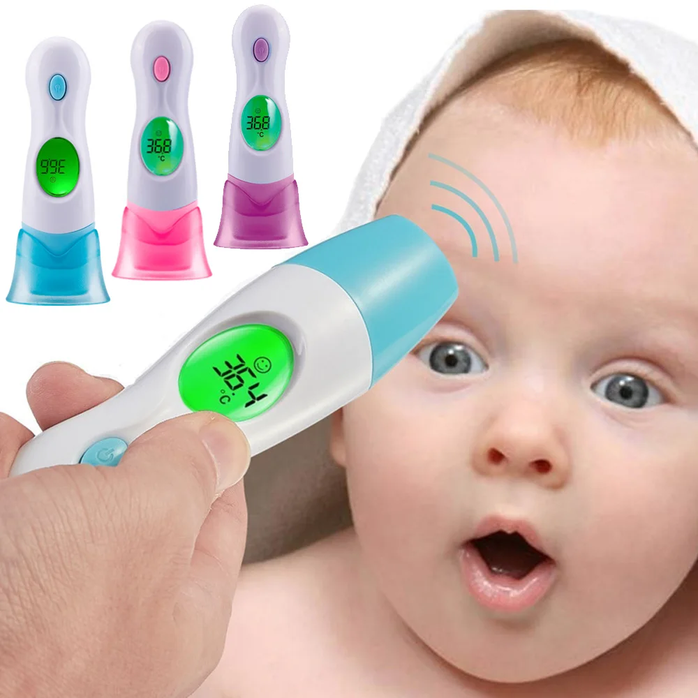 Infrared Baby Thermometer Digital LCD Electronic Thermometers Ear Forehead Kids Fever Health Care Non Contact Medical Tool
Infrared Baby Thermometer Digital LCD Electronic Thermometers Ear Forehead Kids Fever Health Care Non Contact Medical Tool
