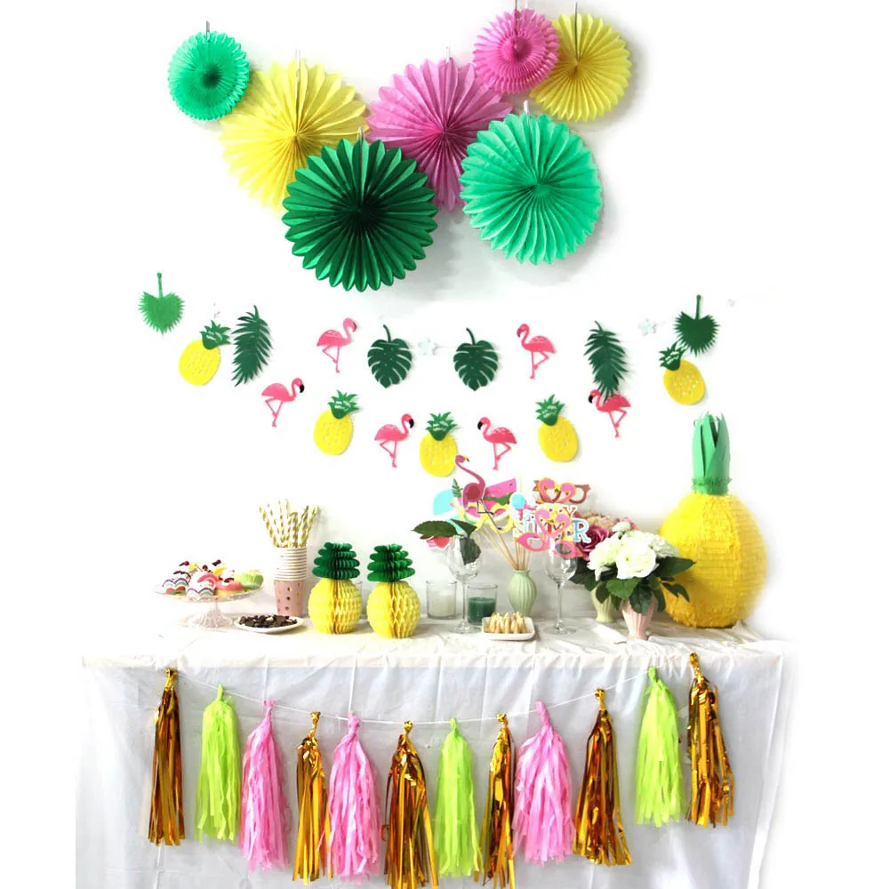 31pcs/set Summer Party Decoration Kit Banners Tropical Birthday Flamingos And Pineapples Wedding Celebration Luau Decor Sale
31pcs/set Summer Party Decoration Kit Banners Tropical Birthday Flamingos And Pineapples Wedding Celebration Luau Decor Sale