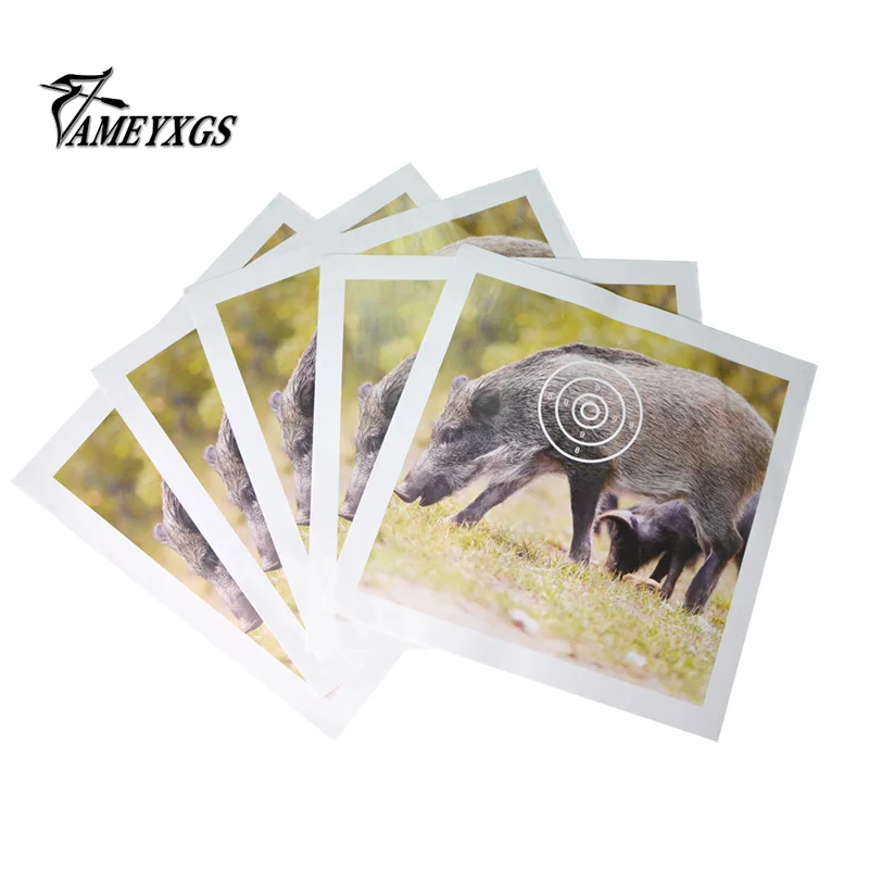 10Pcs Advanced Coated Paper Animal Target Paper Wild Boar Pattern 38cmX38cm Archery Shooting
10Pcs Advanced Coated Paper Animal Target Paper Wild Boar Pattern 38cmX38cm Archery Shooting