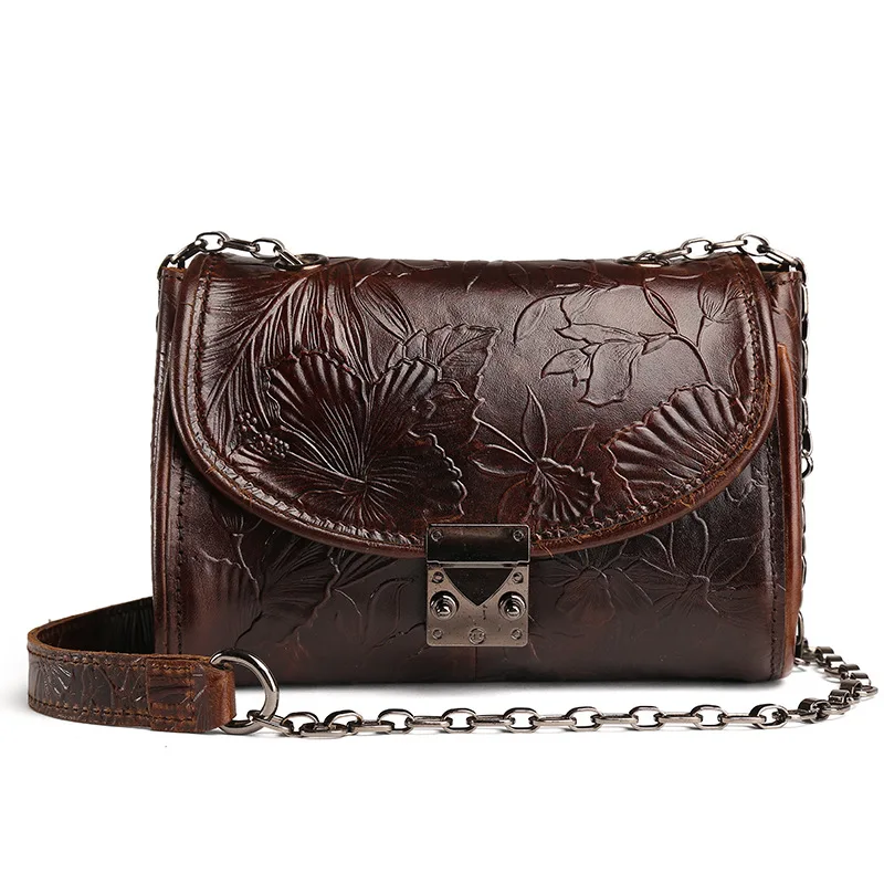 Women Oil Wax Genuine Leather Cowhide Embossed Casual Famous Brand Vintage Trend Small Female Crossbody Messenger Shoulder Bags
Women Oil Wax Genuine Leather Cowhide Embossed Casual Famous Brand Vintage Trend Small Female Crossbody Messenger Shoulder Bags