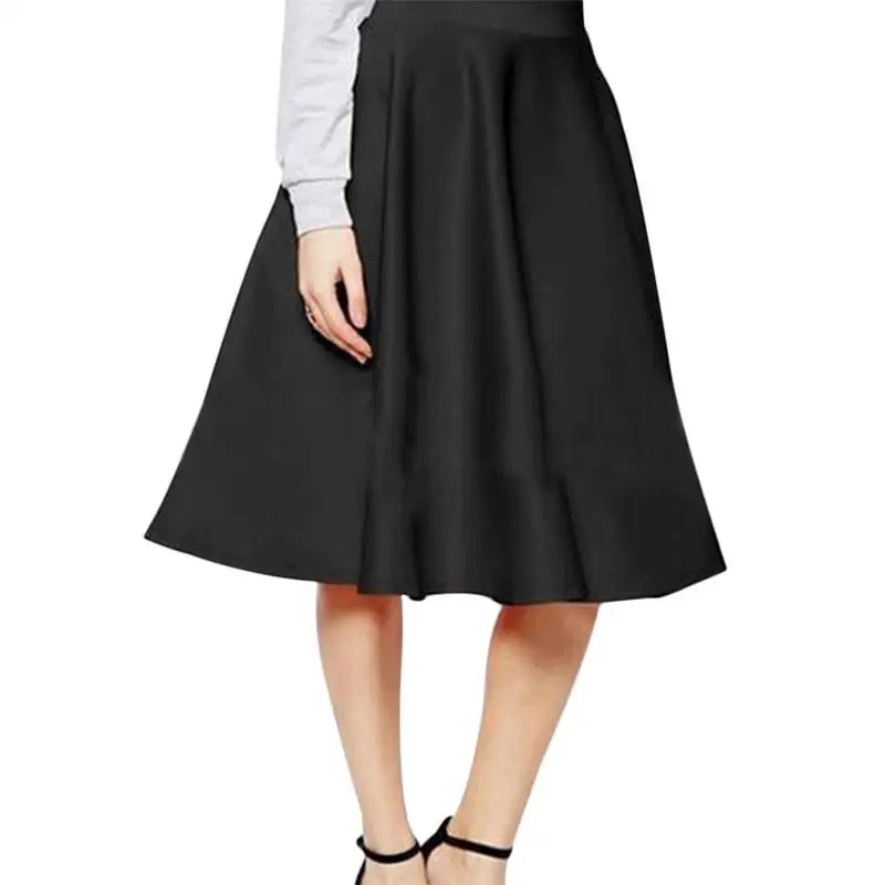 Black Elegant Slant Pocket Side Circle Mid Waist Long Skirt Summer Women Office Lady Workwear Solid Skirts
Black Elegant Slant Pocket Side Circle Mid Waist Long Skirt Summer Women Office Lady Workwear Solid Skirts