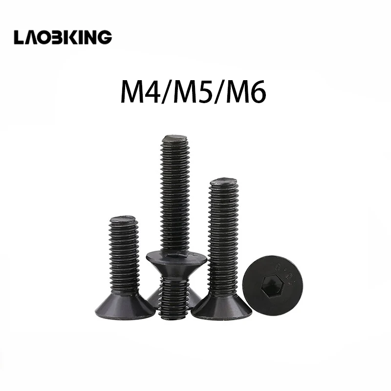 Free Shipping DIN7991 10.9 Carbon Steel Countersunk Head M4 M5 M6 Bolts Black Flat Hex Socket Screws
Free Shipping DIN7991 10.9 Carbon Steel Countersunk Head M4 M5 M6 Bolts Black Flat Hex Socket Screws