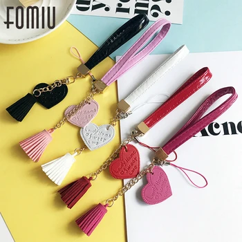 100pcs/lot Leather Love Tassel Cute Keychain Female DIY Mobile Phone Shell Pendant Hanging Jewelry Accessories Gift for Women
100pcs/lot Leather Love Tassel Cute Keychain Female DIY Mobile Phone Shell Pendant Hanging Jewelry Accessories Gift for Women