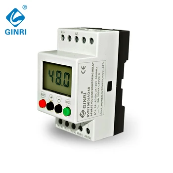 GIRNI SVR1000 Single Phase Over and Under Voltage Protection Monitor LCD Display Voltage Relay
GIRNI SVR1000 Single Phase Over and Under Voltage Protection Monitor LCD Display Voltage Relay