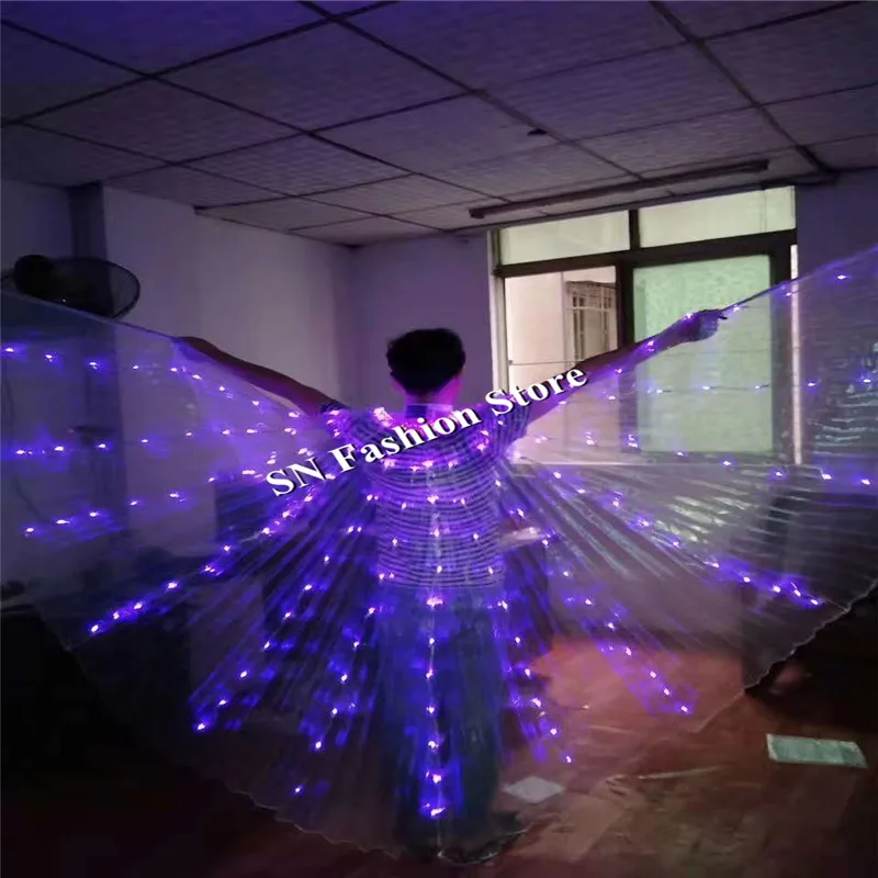 L100 Led dance costumes with light luminous glowing led cloak Light Up stage show clothes singer dj wears led costumes party
L100 Led dance costumes with light luminous glowing led cloak Light Up stage show clothes singer dj wears led costumes party