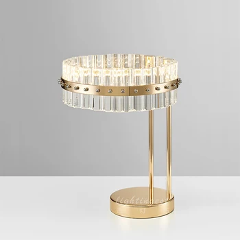 modern ring luxury crystal table lamps villas clubs living room bedroom decorative table lamp table light ZA814580
modern ring luxury crystal table lamps villas clubs living room bedroom decorative table lamp table light ZA814580