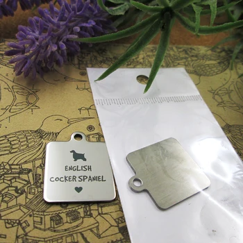 20pcs--"English Cocker Spaniel"dog lover stainless steel charms more style for choosing DIY Charms pendants for necklace
20pcs--"English Cocker Spaniel"dog lover stainless steel charms more style for choosing DIY Charms pendants for necklace