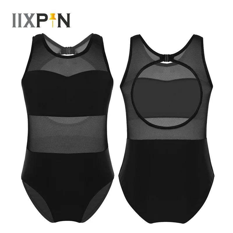 IIXPIN Kids Girls Ballet Leotards Dance Bodysuits Sleeveless Mesh Splice Cutout Back Ballet Dance Gymnastics Leotard Jumpsuit
IIXPIN Kids Girls Ballet Leotards Dance Bodysuits Sleeveless Mesh Splice Cutout Back Ballet Dance Gymnastics Leotard Jumpsuit