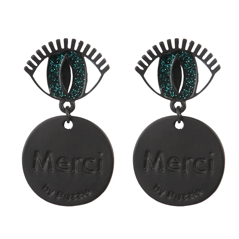 AENSOA Cute Eyes Round Letters Pendant Drop Earrings 2019 New Design Funny Acrylic Earrings For Women Fashion Party Gift Jewelry
AENSOA Cute Eyes Round Letters Pendant Drop Earrings 2019 New Design Funny Acrylic Earrings For Women Fashion Party Gift Jewelry