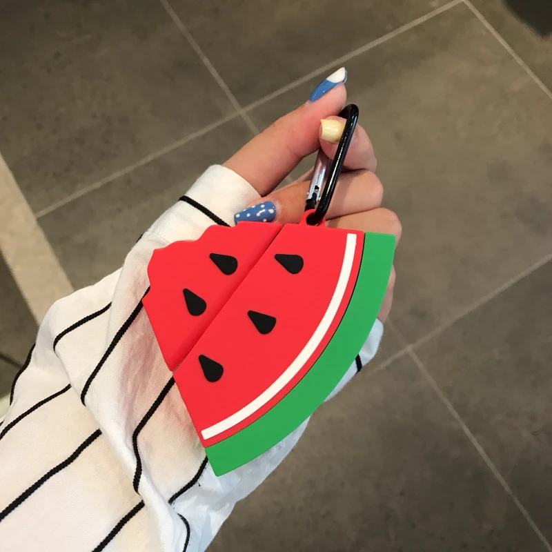Interesting Cute Fruit Slice Watermelon Headphone Case For Apple Airpods 1 2 Silicone Protection Earphone Skin Cover Accessories
Interesting Cute Fruit Slice Watermelon Headphone Case For Apple Airpods 1 2 Silicone Protection Earphone Skin Cover Accessories