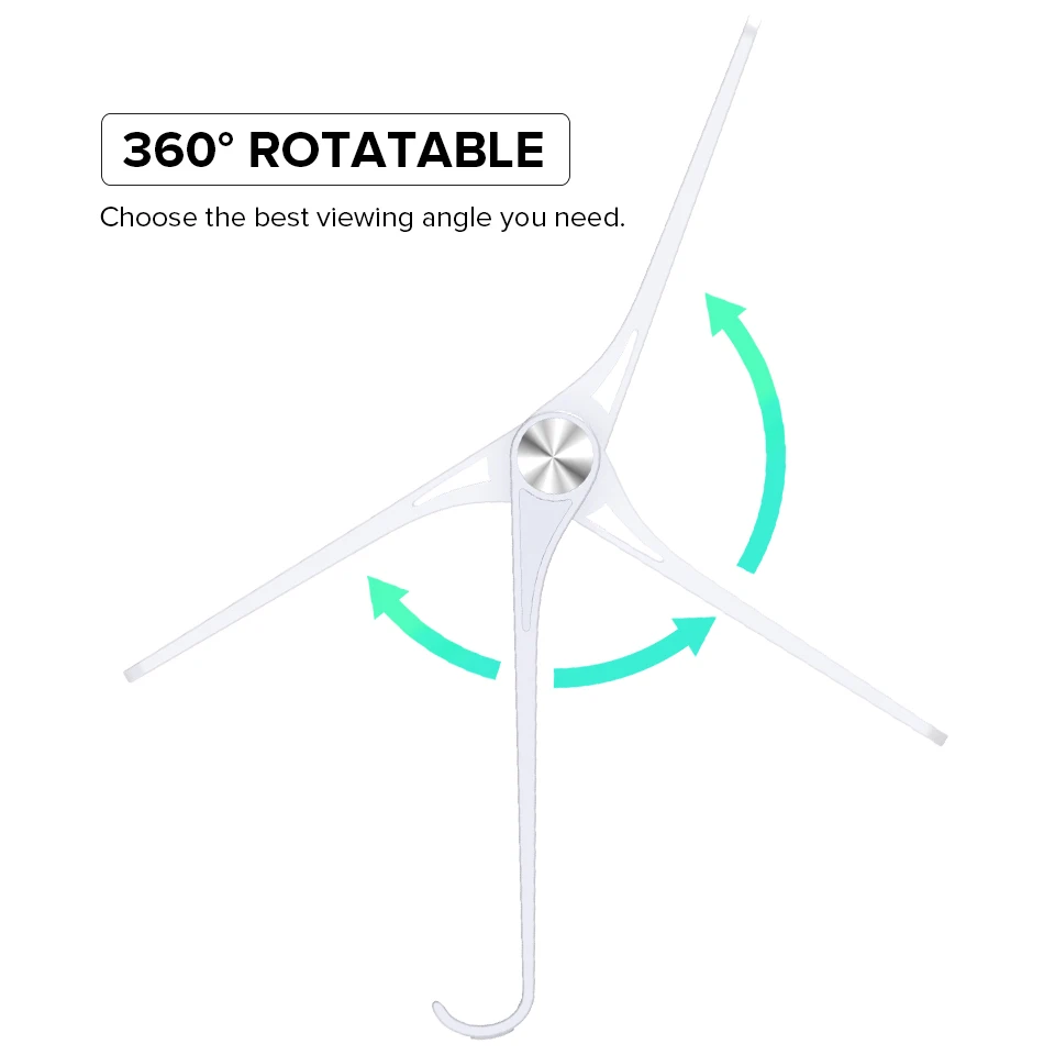 Venroii Universal Phone Holder 360 Rotatable Mobile Phone Bracket for Samsung Galaxy Note S9 S8 Huawei Xiaomi Mi 8 Tablet Stand (7)