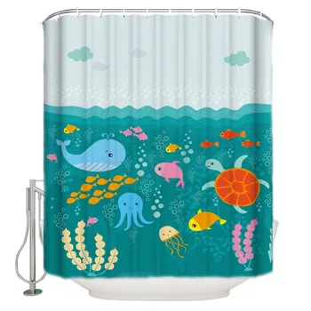 2019 Fish Turtle Multi-styles 3D HD Digital Printed Shower Curtains Waterproof Moisture-proof Bathroom Curtains
2019 Fish Turtle Multi-styles 3D HD Digital Printed Shower Curtains Waterproof Moisture-proof Bathroom Curtains