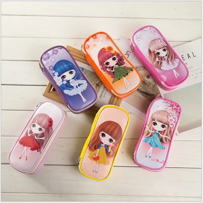 Kawaii Pencil Box Pu Leather Girls Pencil Case For Kids Cute Large Capacity Pen Bag Stationery Pouch Office School Supplies
Kawaii Pencil Box Pu Leather Girls Pencil Case For Kids Cute Large Capacity Pen Bag Stationery Pouch Office School Supplies