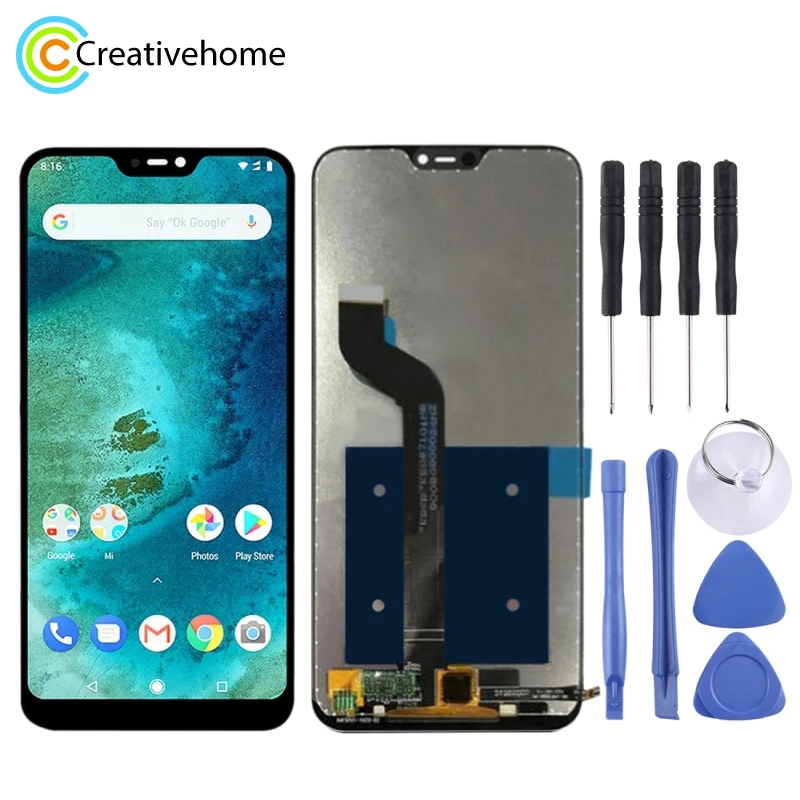 High Quality LCD Screen and Digitizer Full Assembly Lcd Replacement Glass For Xiaomi Redmi 6 Pro (Mi A2 Lite)
High Quality LCD Screen and Digitizer Full Assembly Lcd Replacement Glass For Xiaomi Redmi 6 Pro (Mi A2 Lite)