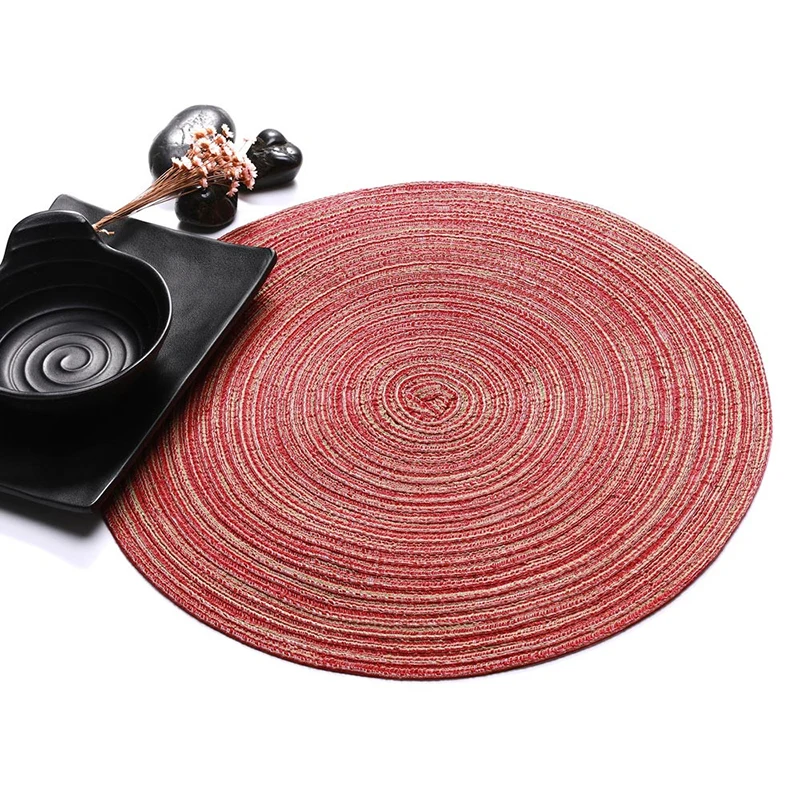 18cm/36cm Round Tableware Mats & Pads Eco-Friendly Insulated Fashion Kitchen Bar Table Decorations 8A1734
18cm/36cm Round Tableware Mats & Pads Eco-Friendly Insulated Fashion Kitchen Bar Table Decorations 8A1734