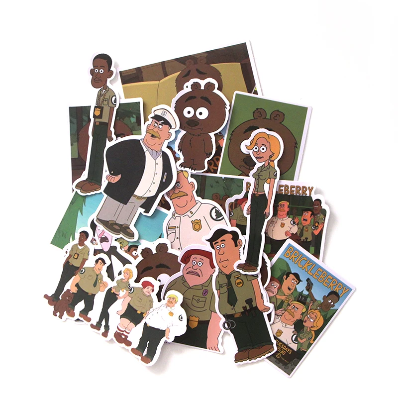 19 Pcs/set DMLSKY Brickleberry Funny Cartoon PVC Scrapbooking for Car Luggage Laptop Decal Home Bedroom Diy Decoration M3297
19 Pcs/set DMLSKY Brickleberry Funny Cartoon PVC Scrapbooking for Car Luggage Laptop Decal Home Bedroom Diy Decoration M3297