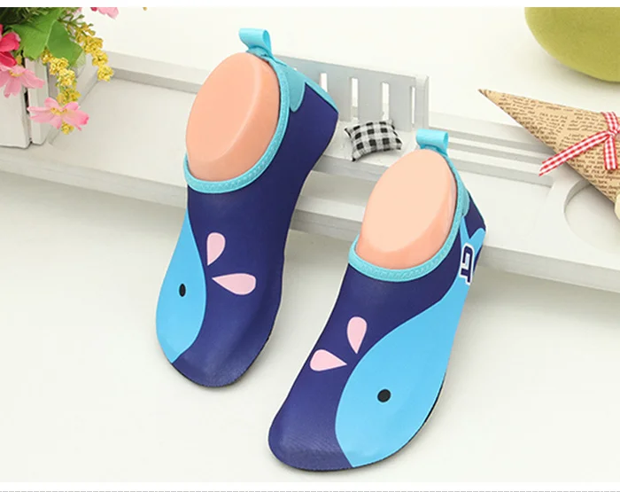 Summer Children Water Shoes Breathable Quick Dry Swimming Fins Aqua Socks Wetsuit Prevent Scratche Warming Slip-on Beach Schuhe (10)
