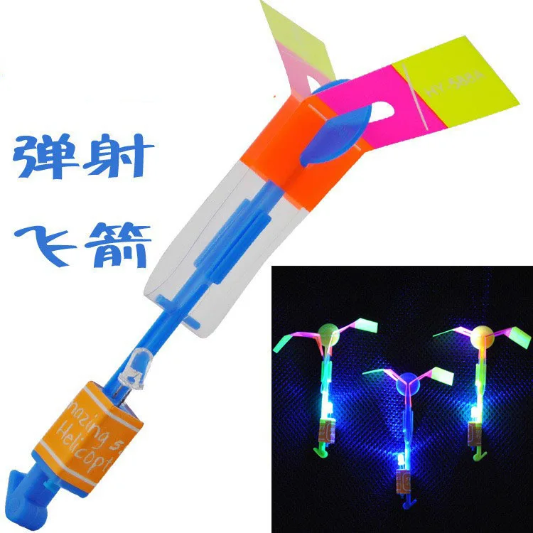 toys for children 50 pieces/lot Slingshot LED Helicopter Lighting Toy LED Arrow Helicopter Flying Rocket Helicopter Flying Toy
toys for children 50 pieces/lot Slingshot LED Helicopter Lighting Toy LED Arrow Helicopter Flying Rocket Helicopter Flying Toy