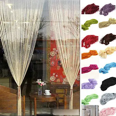 STRING Curtains door bead window drapes panel blinds room divider sequin spangle
STRING Curtains door bead window drapes panel blinds room divider sequin spangle