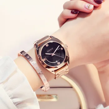 2018 New listing Brand GUOU Women Watches Luxury stainless steel Watch fashion casual ladies quartz watch For Female Clock Gift
2018 New listing Brand GUOU Women Watches Luxury stainless steel Watch fashion casual ladies quartz watch For Female Clock Gift
