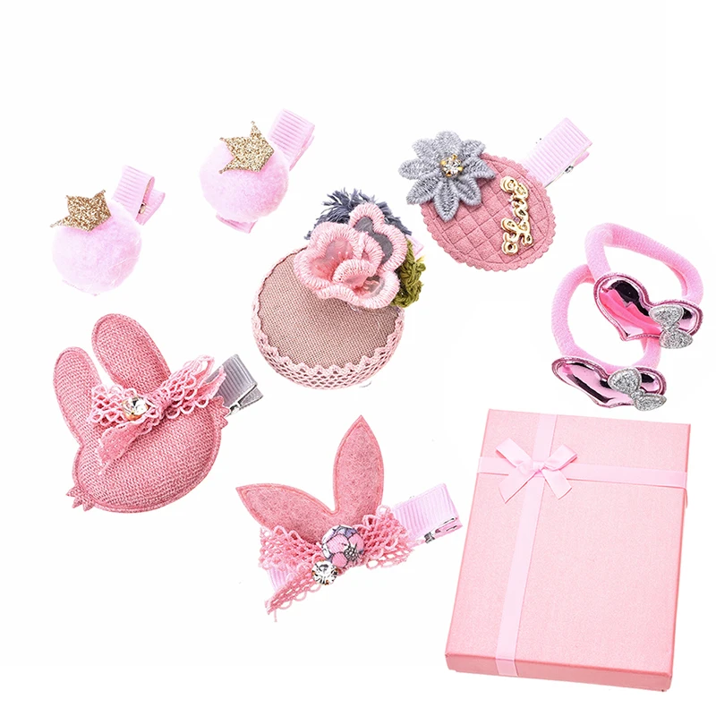 M MISM Girls Sweet Bow Headwear Set Hair Accessories Child Hair Clips Crown Present Headdress With Box Gift Hairpins
M MISM Girls Sweet Bow Headwear Set Hair Accessories Child Hair Clips Crown Present Headdress With Box Gift Hairpins