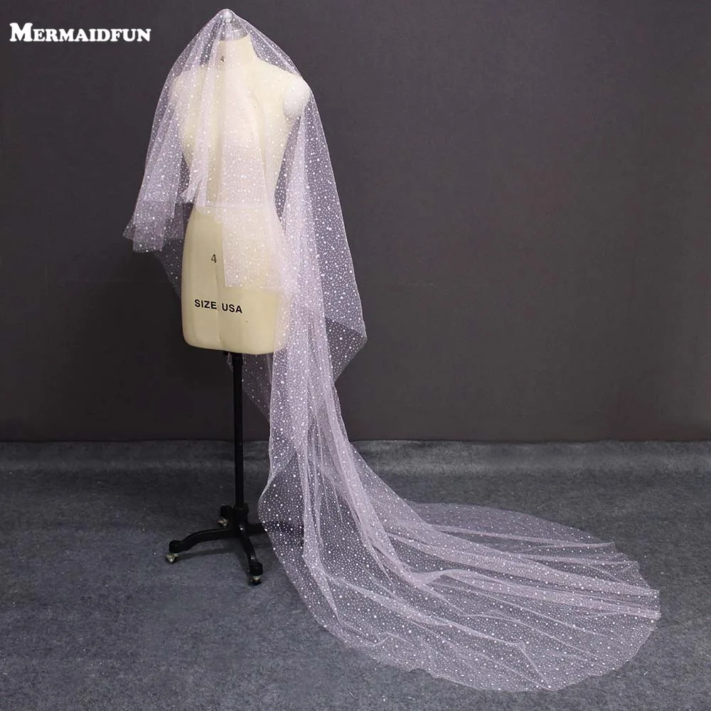 New Arrival Pink Long Wedding Veil Stars Tulle Cover Face 3 Meters Bridal Veil WITHOUT Comb Colorful Velo
New Arrival Pink Long Wedding Veil Stars Tulle Cover Face 3 Meters Bridal Veil WITHOUT Comb Colorful Velo